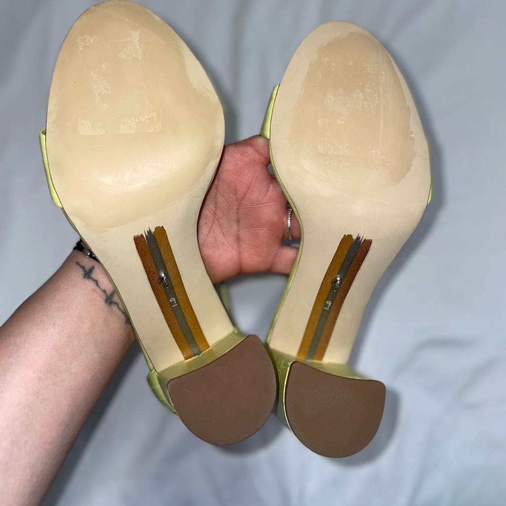 Sold NEW SAM EDELMAN YARO BLOCK HEEL SANDAL SIZE 9 - Picture 10 of 13